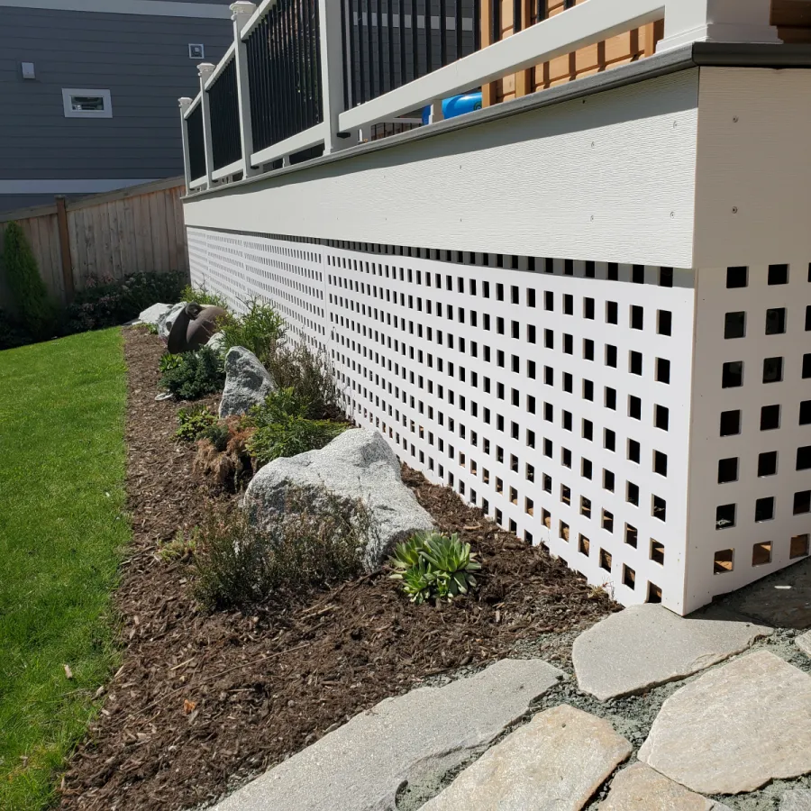 Custom Decks Trex Lattice Bothell Washington Custom Decks Trex Lattice Bothell Washington