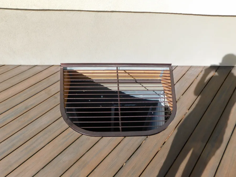 Custom Decks Window Well Cutout Aurora Colorado Custom Decks Window Well Cutout Aurora Colorado