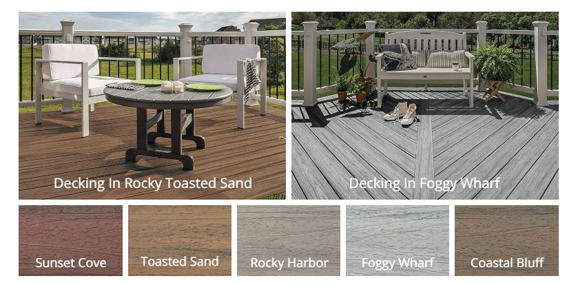 Trex Enhance® Naturals Colors