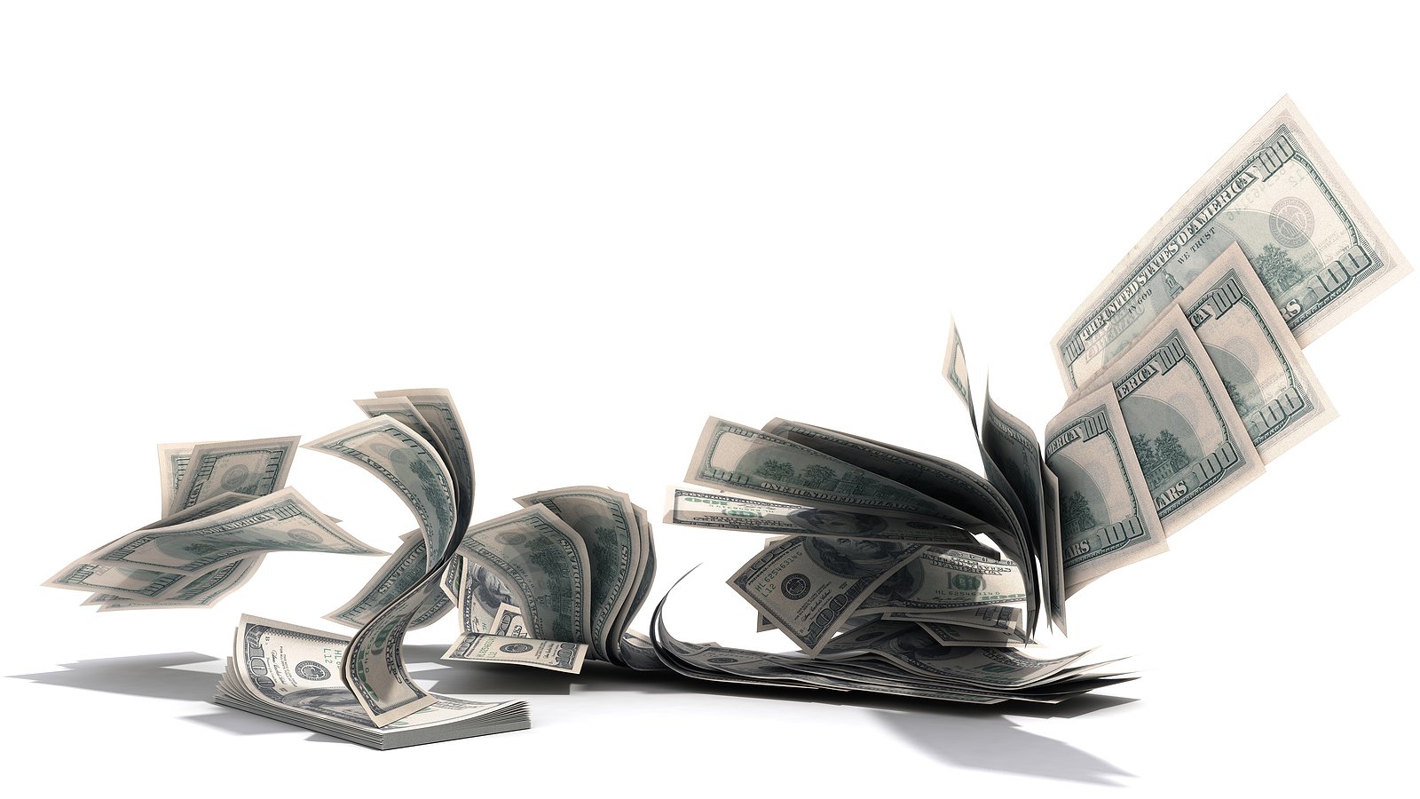 Dollar Hundred Bills Banknotes