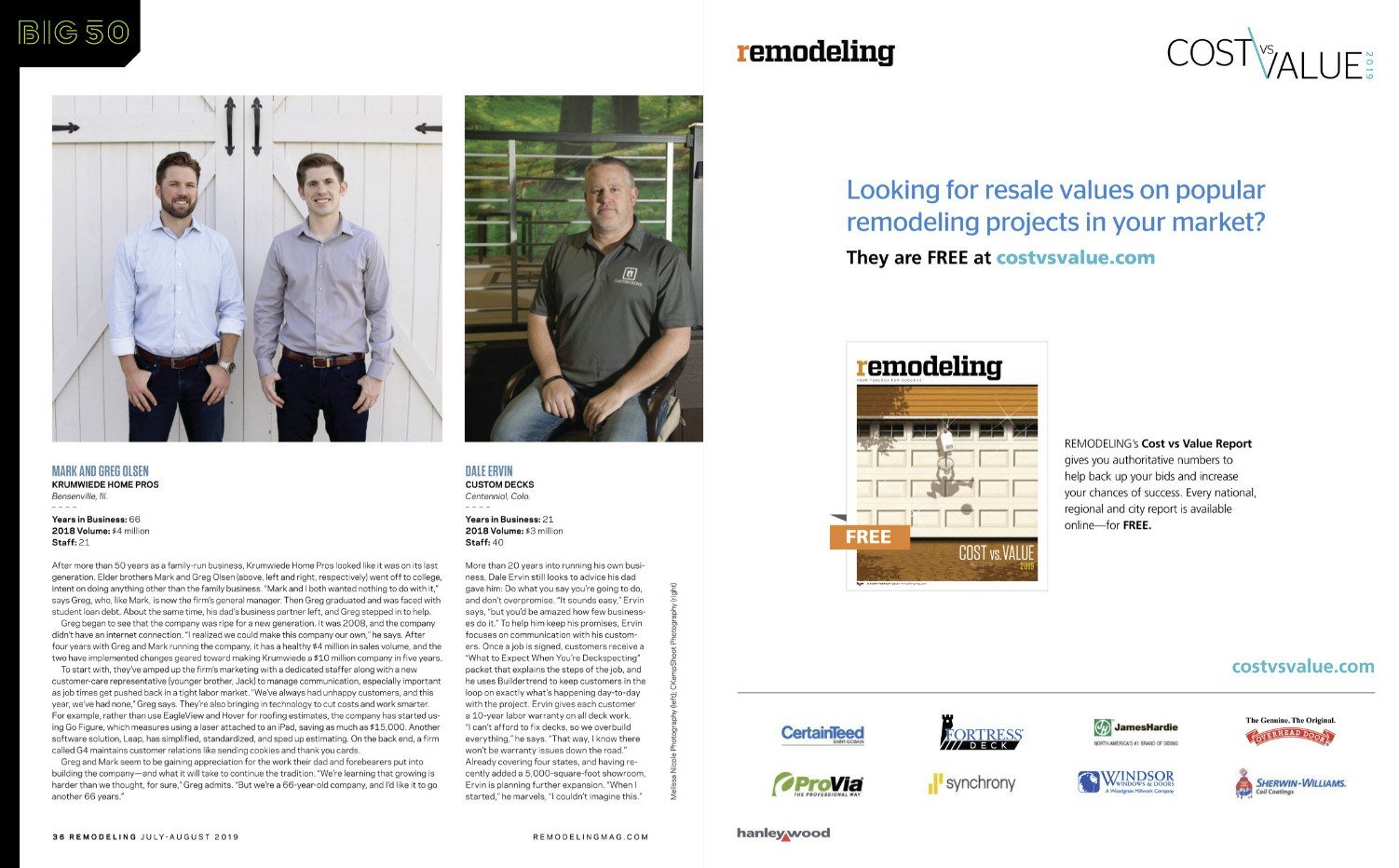 Remodeling 550 Jul Aug 2019